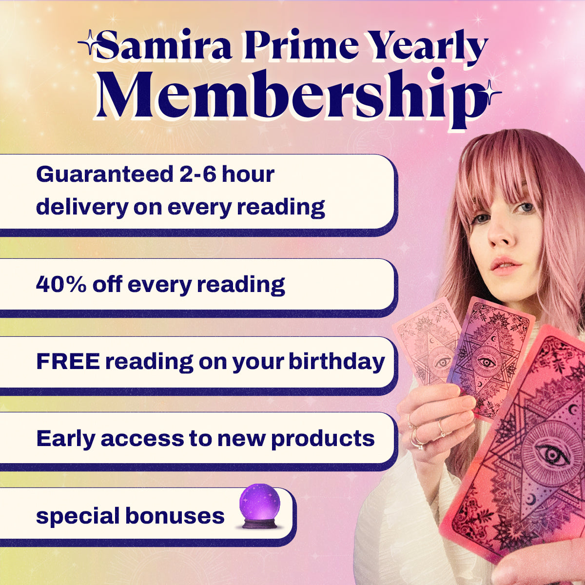 Samira Prime Yearly Membership thumbnail-image-1