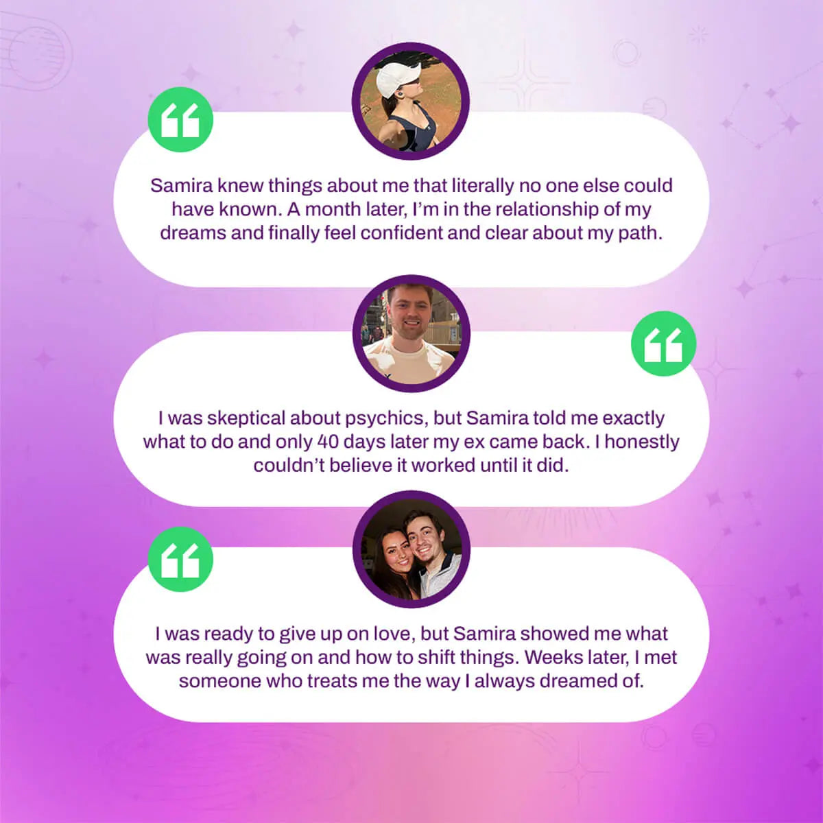 Leitura psíquica completa por Samira thumbnail-image-6