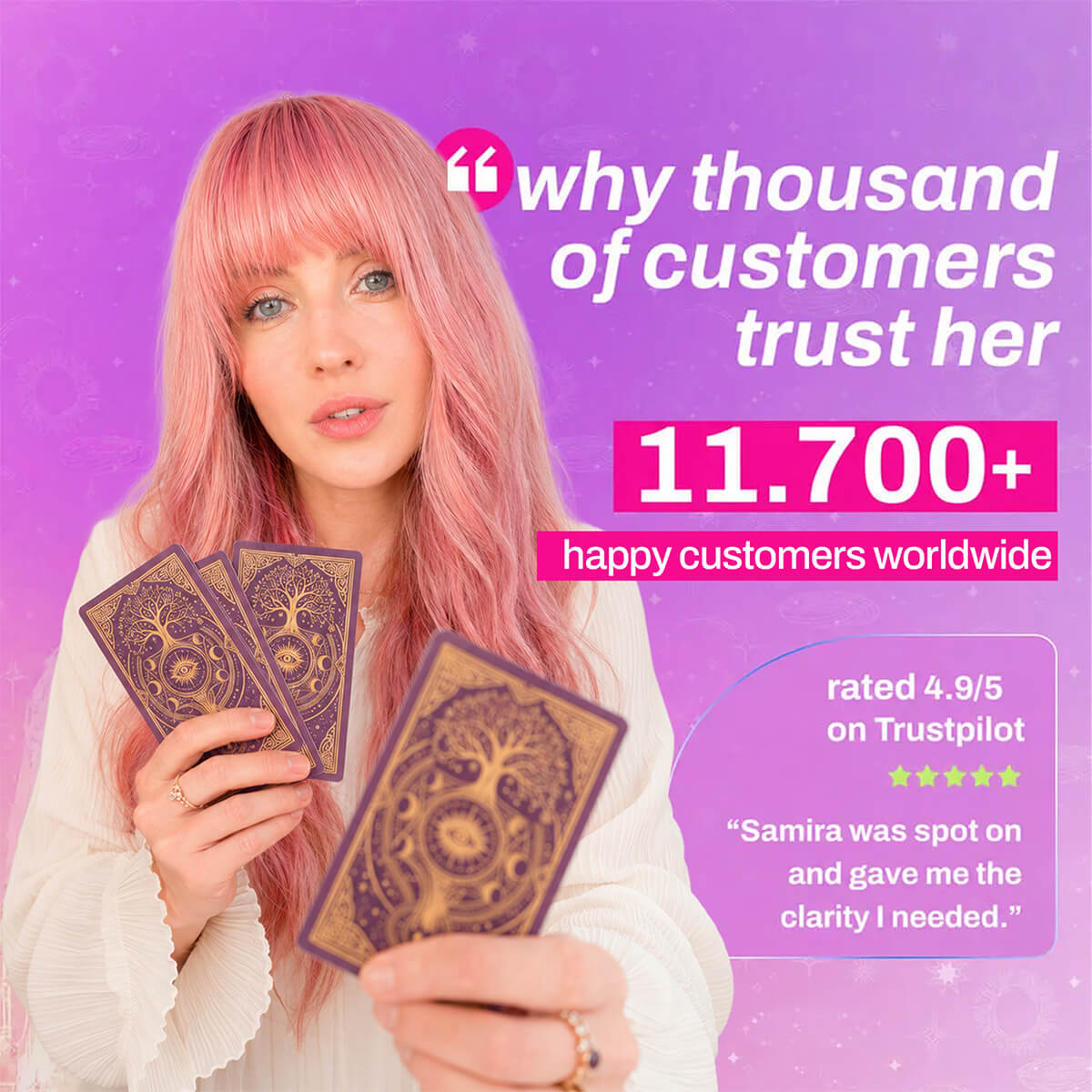 Leitura psíquica completa por Samira (promoção de Ano Novo 55% de desconto) thumbnail-image-2